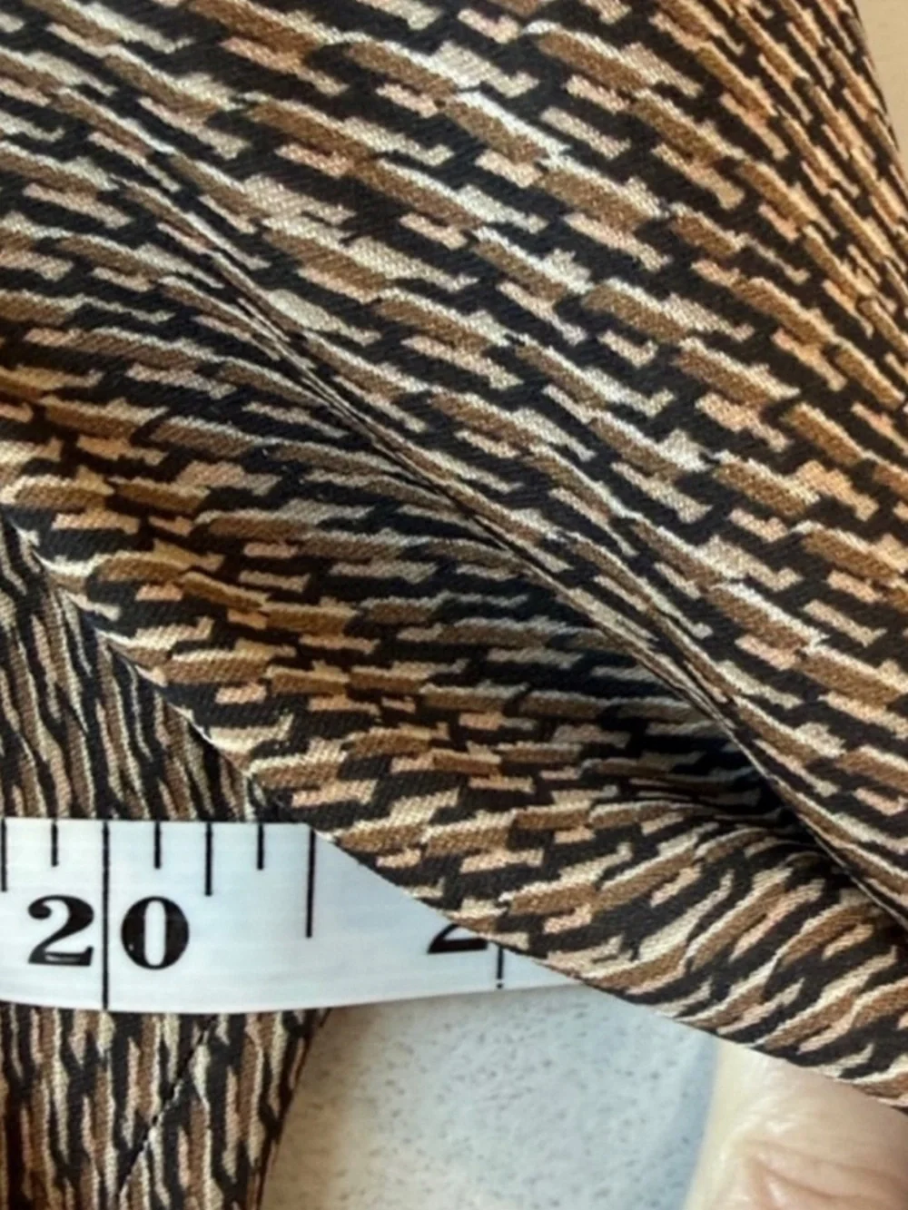 Vince Silk Striped Blouse